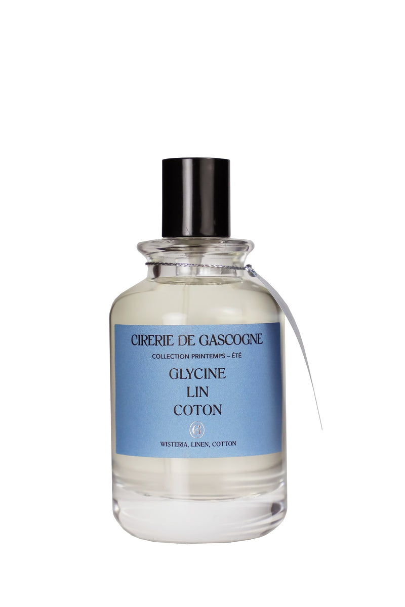 Parfum de Maisons / Spray 100 ml Glycine Lin Coton Cirerie de Gascogne