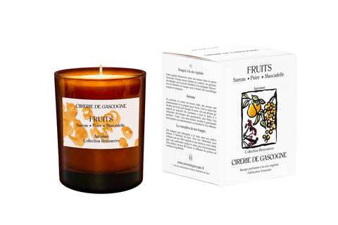 Bougie Fruits - Poire -Sureau -Muscadelle