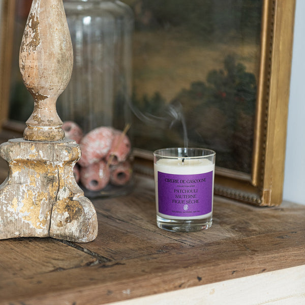 Patchouli - Sauternes - Figue sêche - Bougie 180 gr