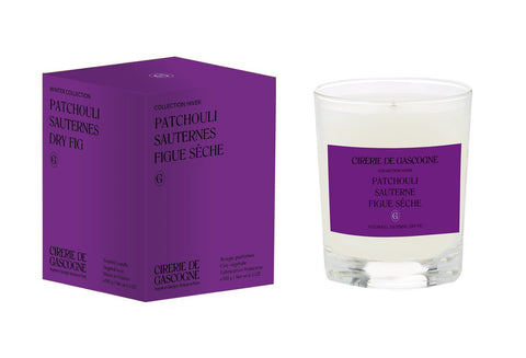 Patchouli - Sauternes - Figue sêche - Bougie 180 gr