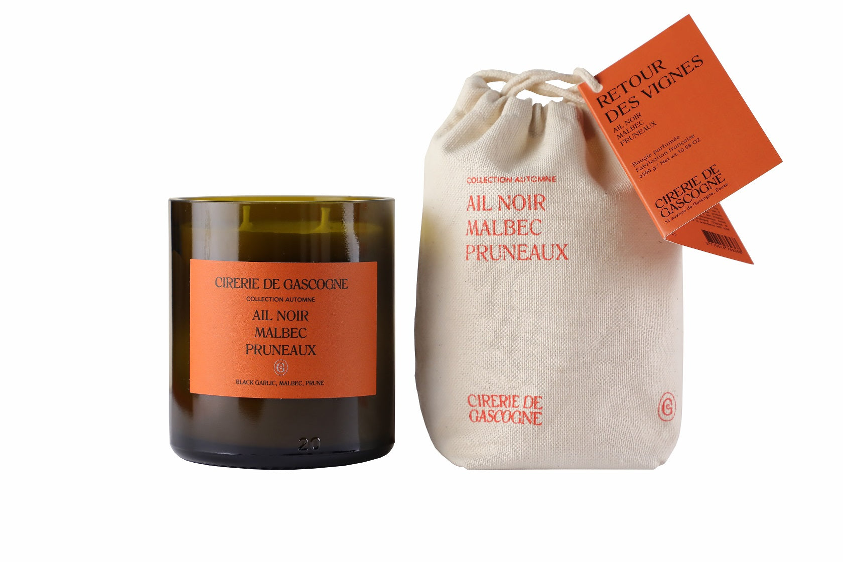 Ail Noir- Malbec - Pruneaux -coulée dans un "cul" de bouteille