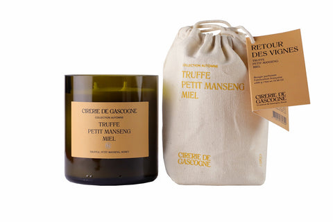 Truffe -Petit Manseng- Miel - coulée dans un "cul" de bouteille