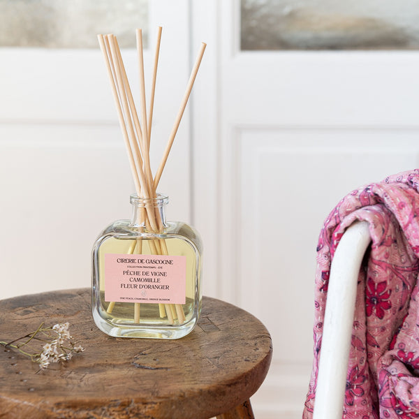 Pêche de vigne - Camomille -Fleur d'oranger